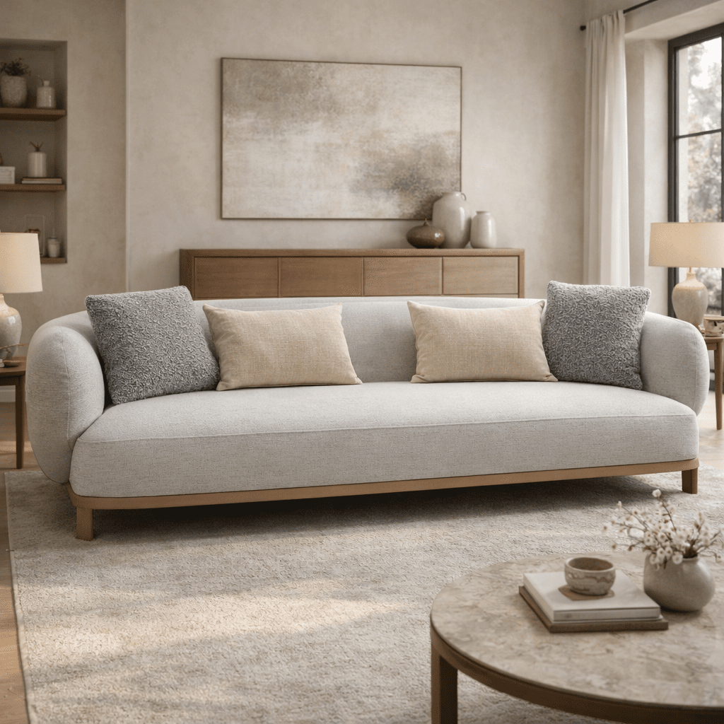 Leaner 4 seater sofa