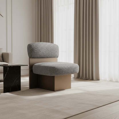 Leaner white chair