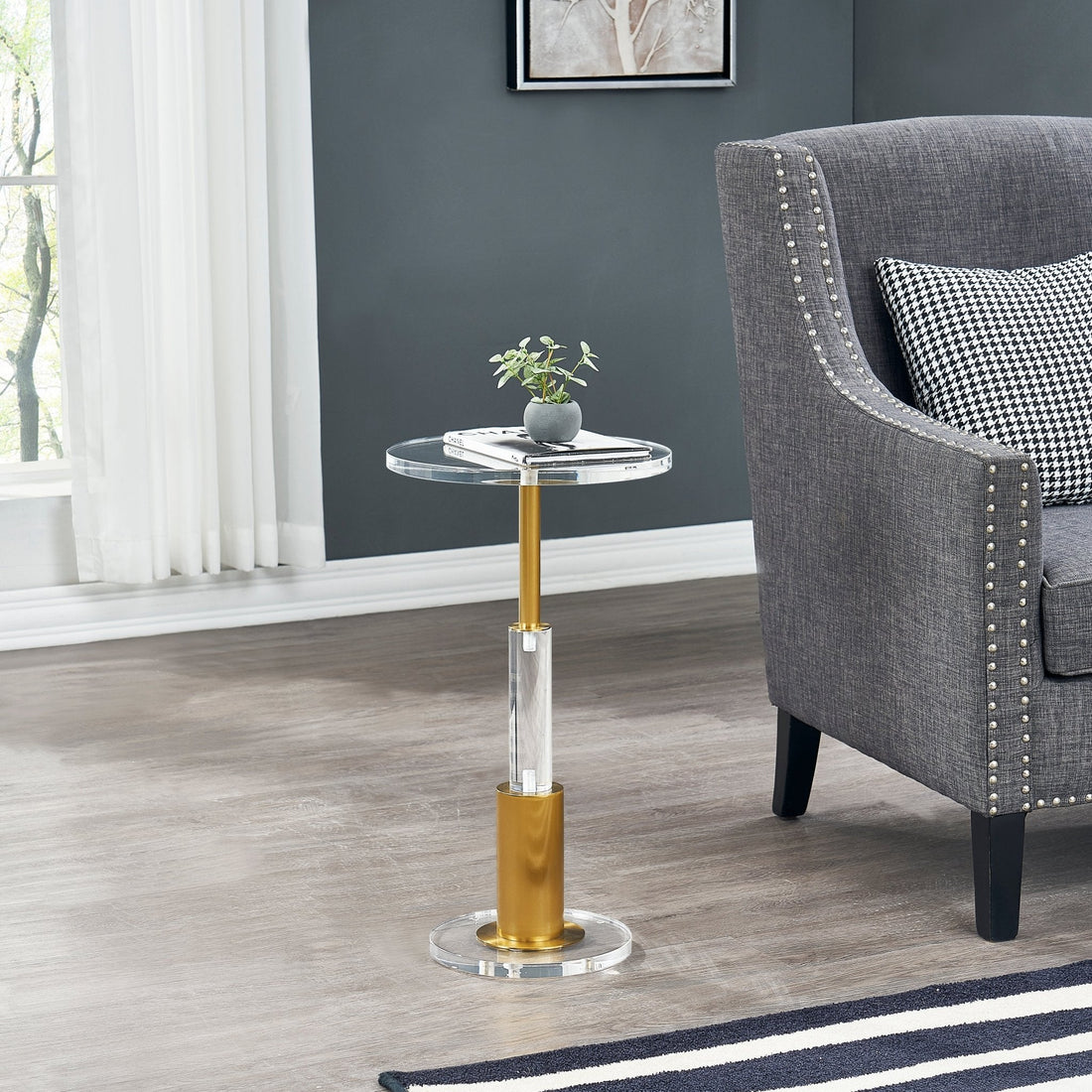 Level Acrylic Side Table