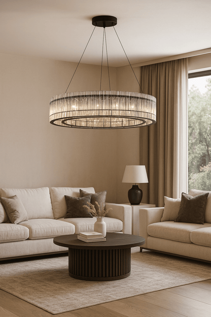 Lightning circle, Chandelier