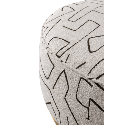 Linen Ottoman W91xH36cm