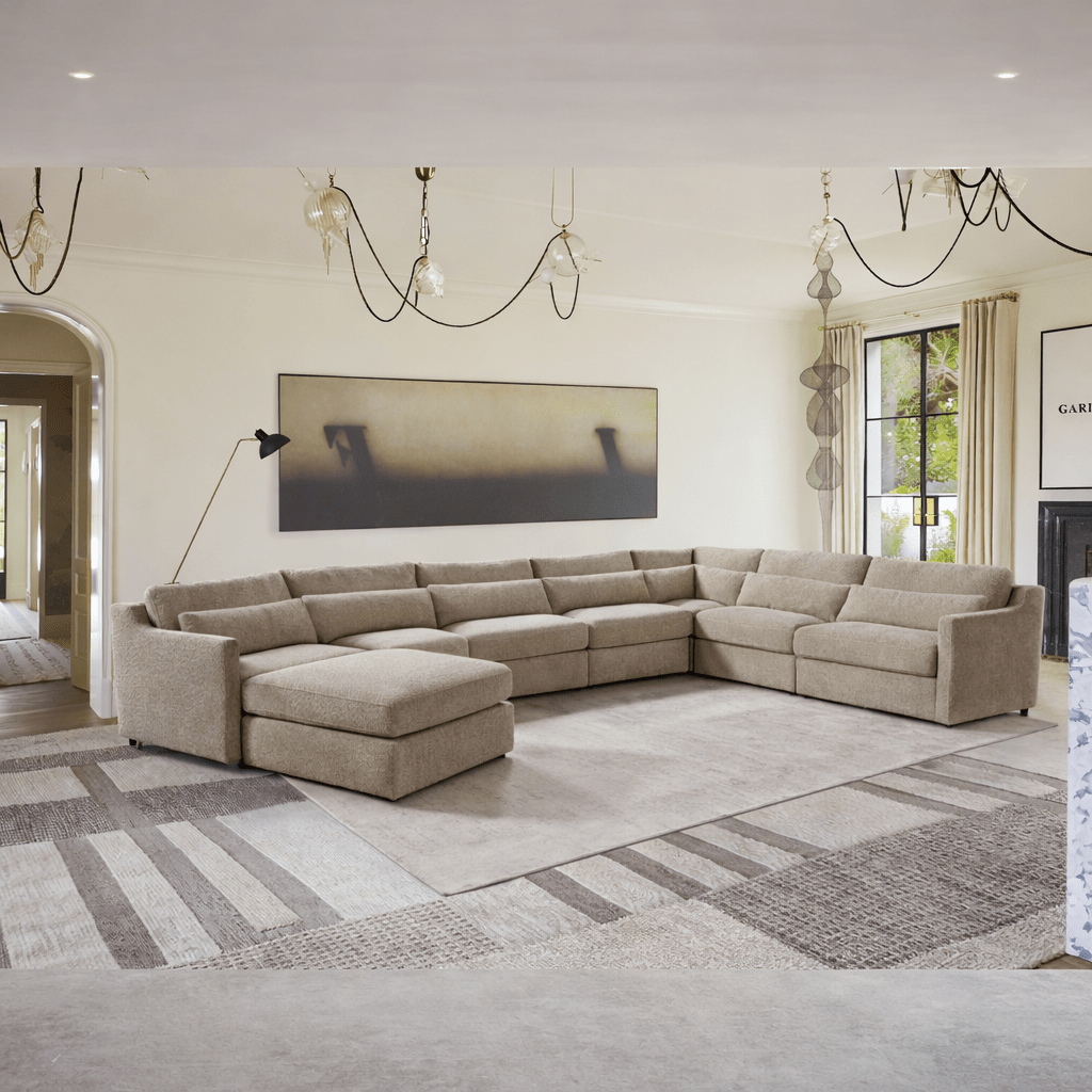 Loft Living Camel Sectional
