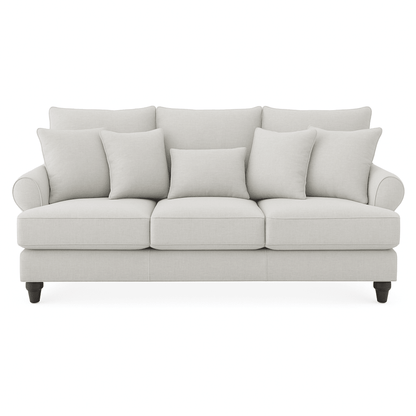Lugo Grey 4 Seater Sofa