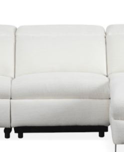 LuxChaise Grey Motion Power Sectional