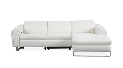 LuxChaise Grey Motion Power Sectional