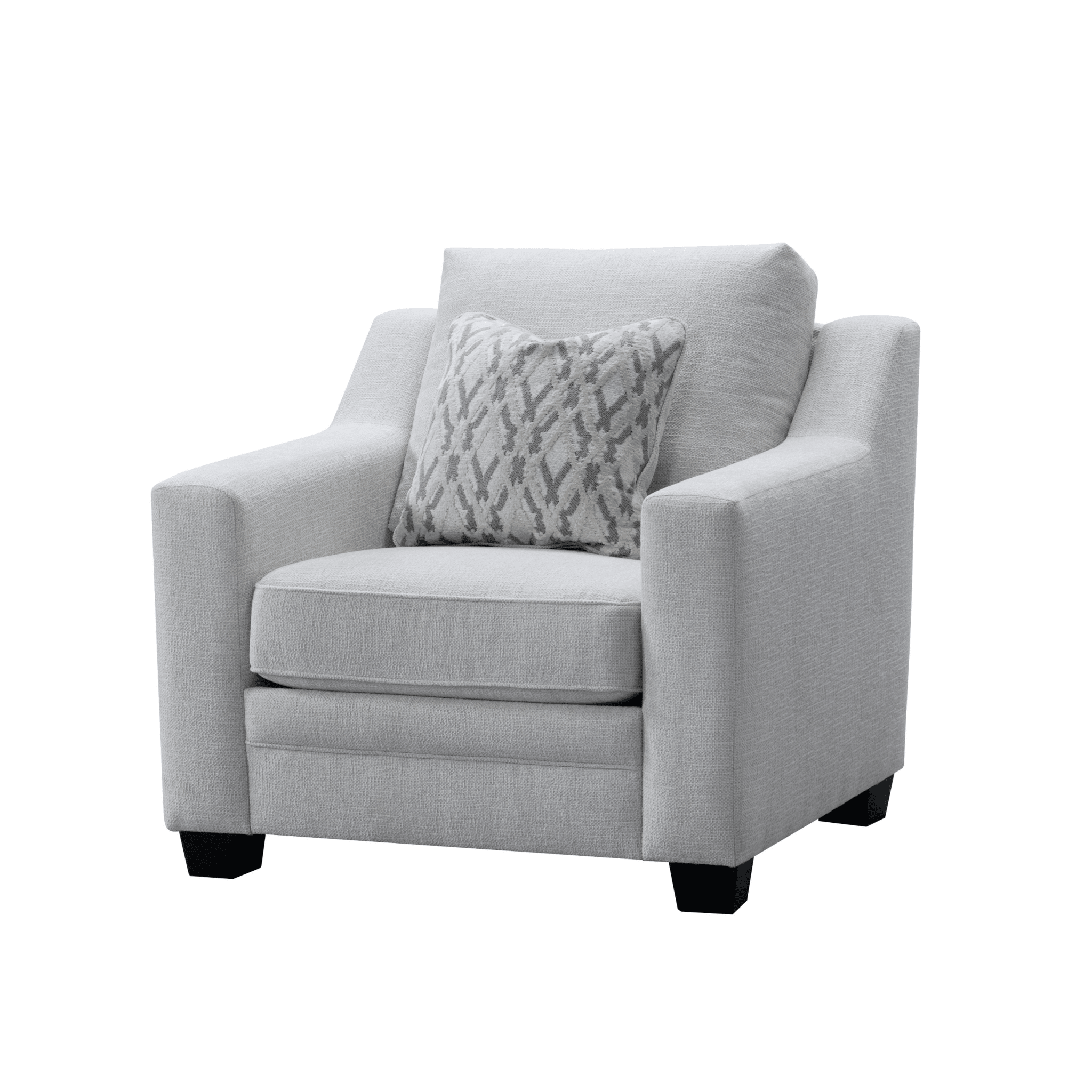 Luxe Haven Creamy Grey Sofa Set