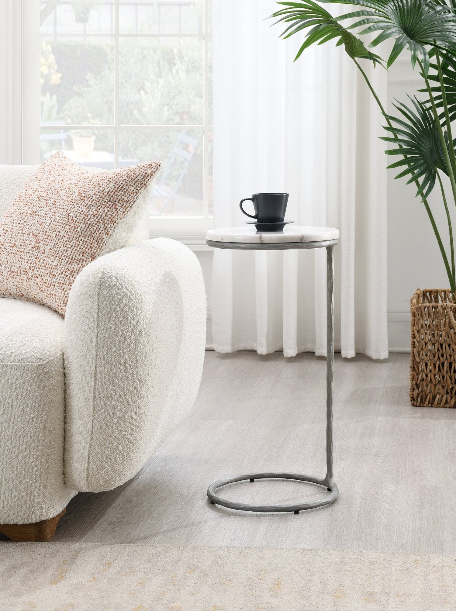 Luxo Marble Accent Gold Table