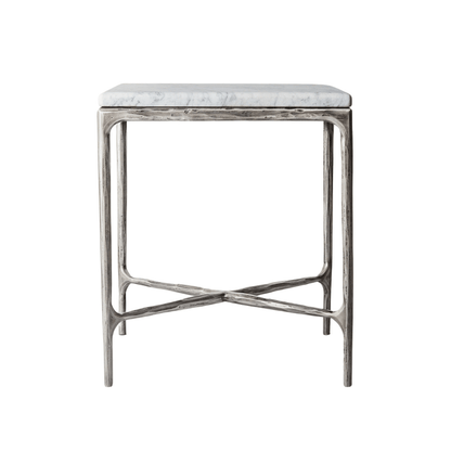 Luxo Side Table With Marble Top