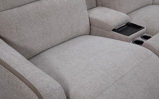 Luxora Grey Motion Power Sectional