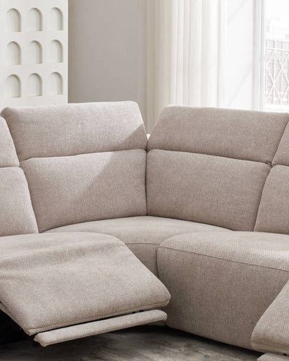 Luxora Grey Motion Power Sectional