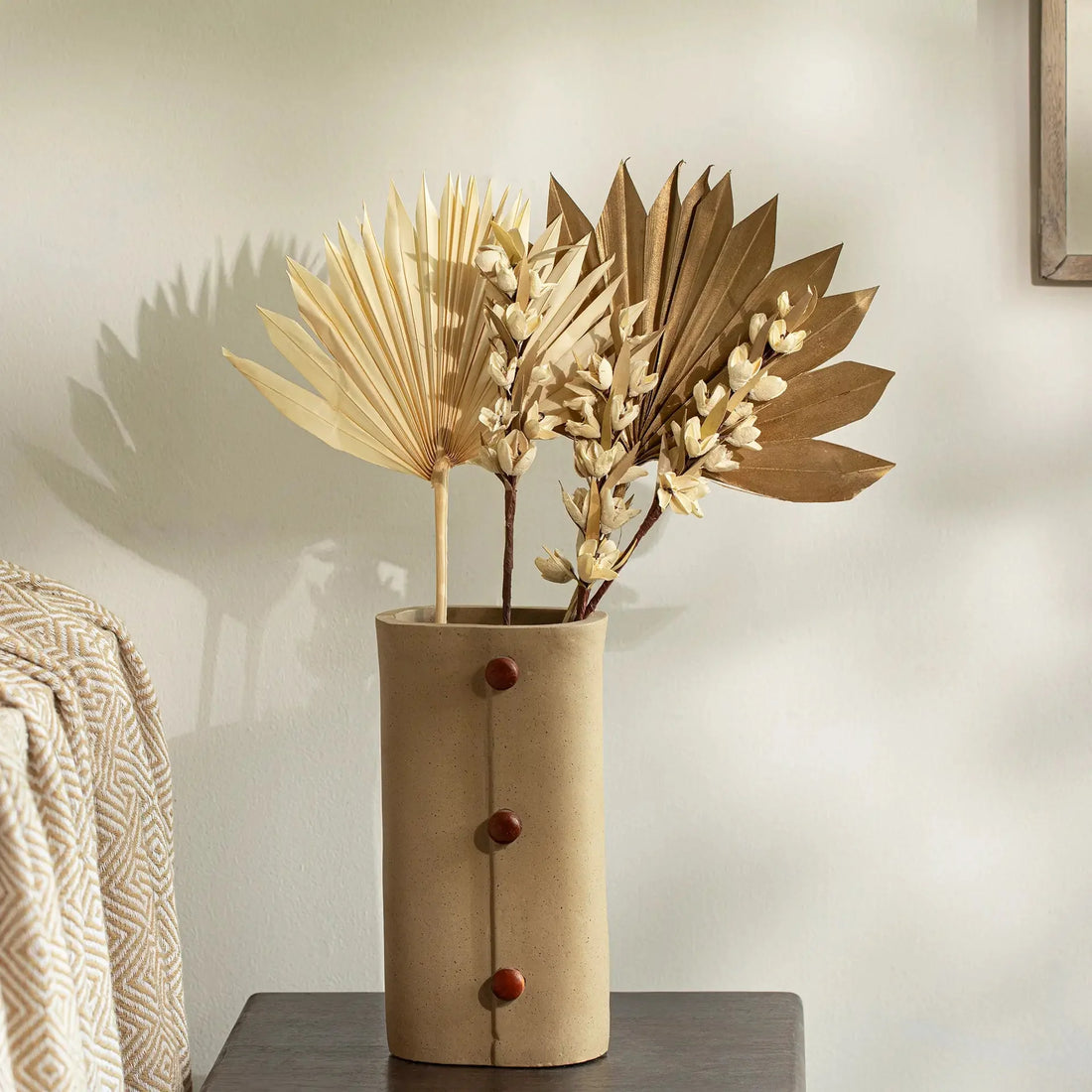 Malar sun palm & bakuli flower combo