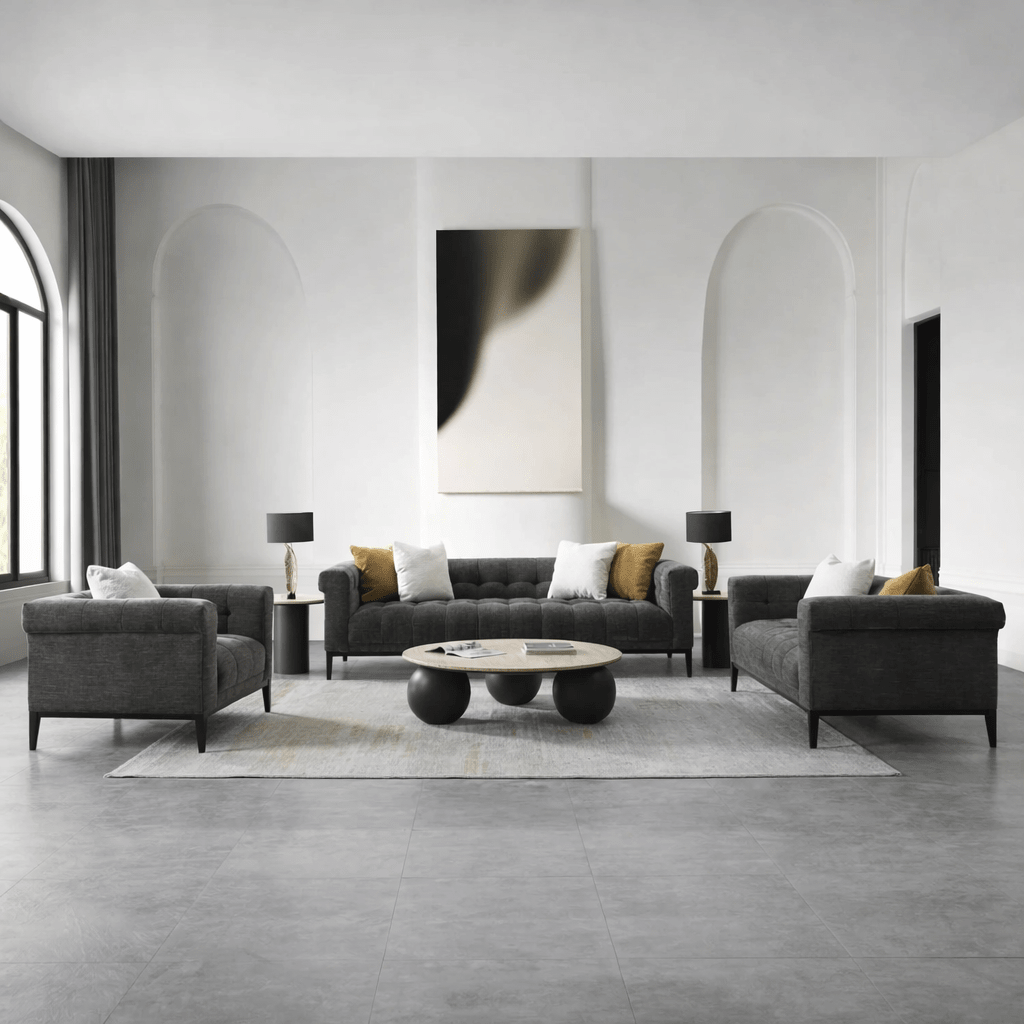 María Charcoal Sofa W238