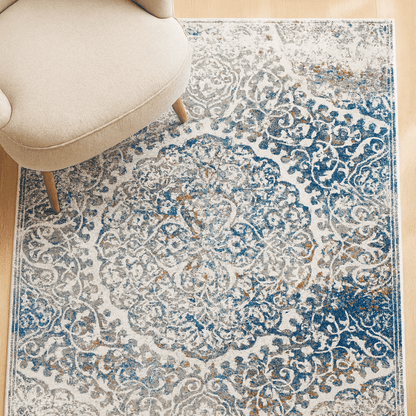 Marti Blue Red Rug