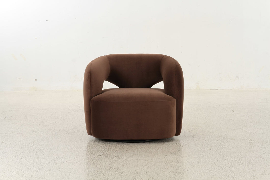 Mazie Brown Swivel Chair