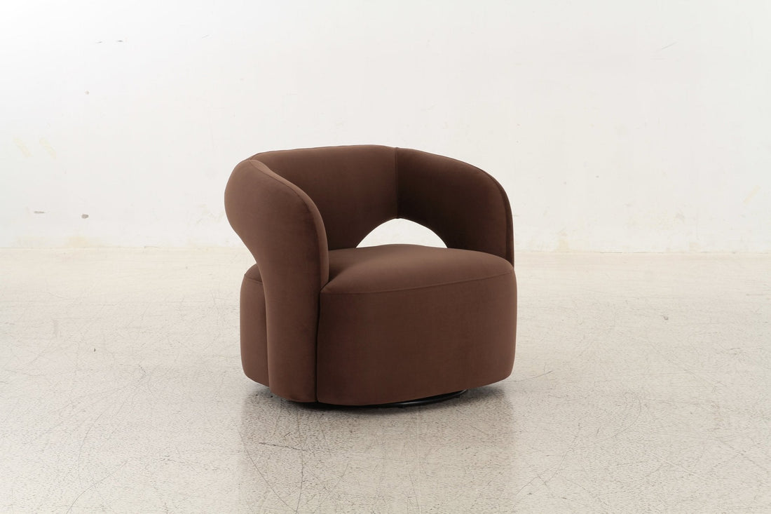 Mazie Brown Swivel Chair