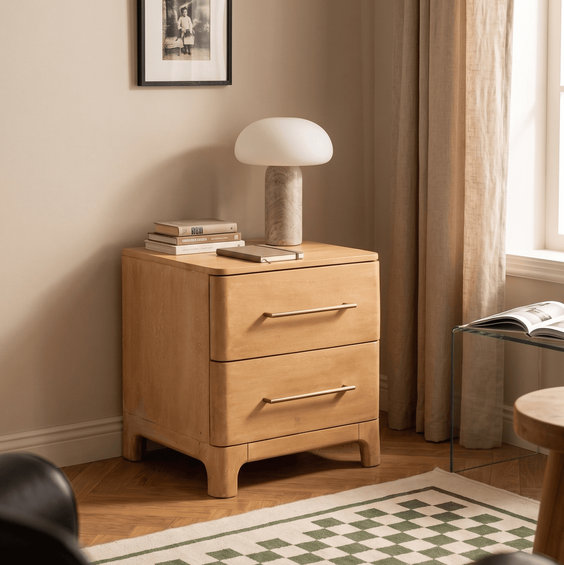 Meadowline Mango wood Night Stand