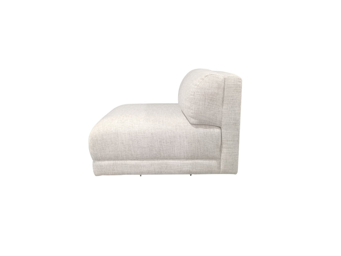 Meryl Beige Sectional Armless (94cm)