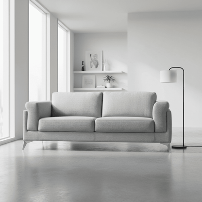 Miami Sofa In Gemini In Steel Grey