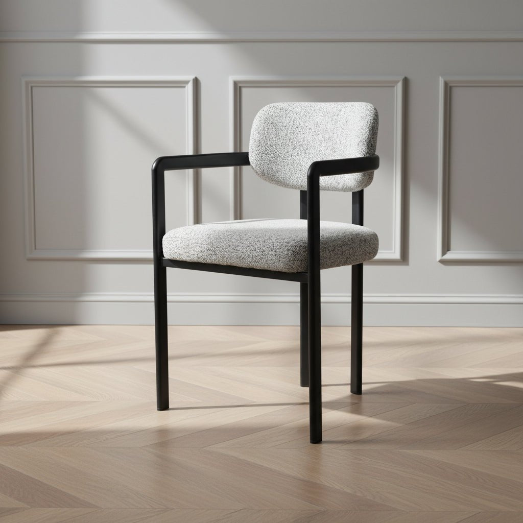 Midnight Oak Dining Arm Chair