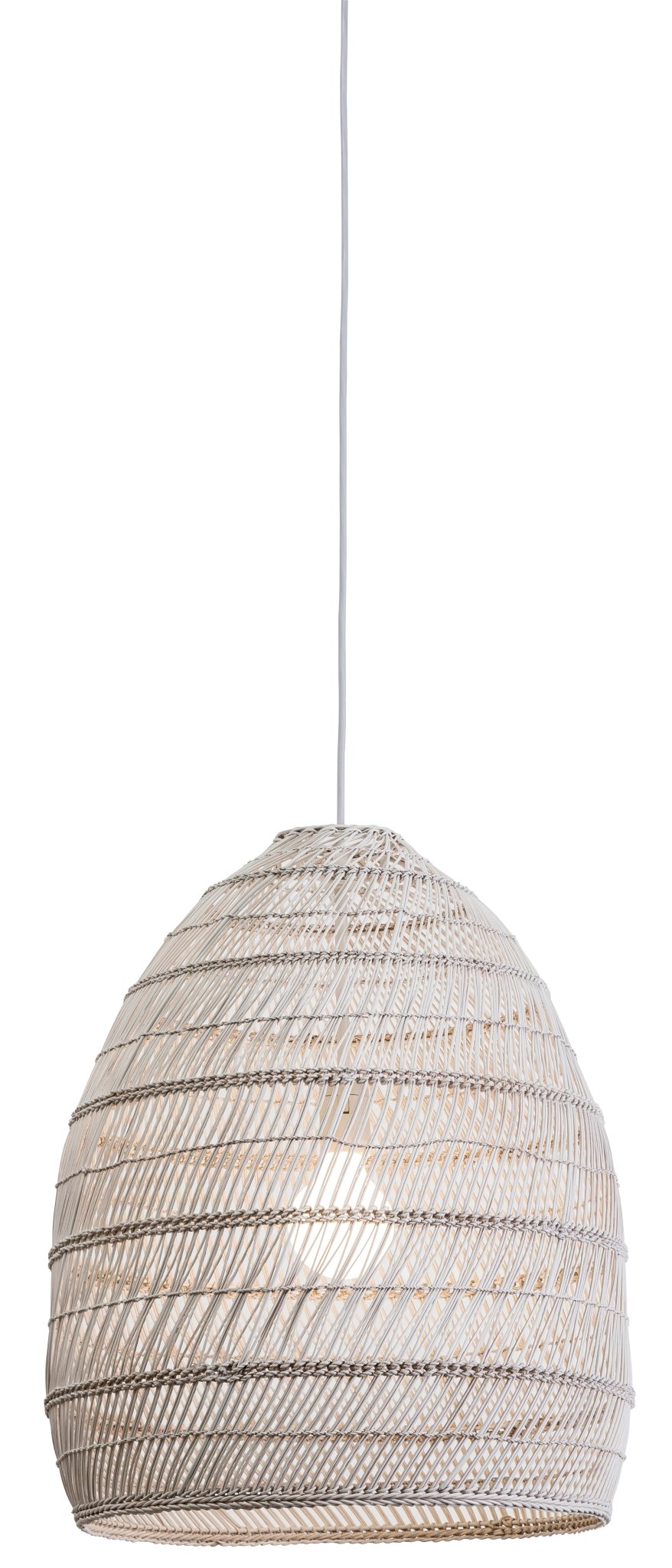 MILO WOVEN RATTAN PENDANTS