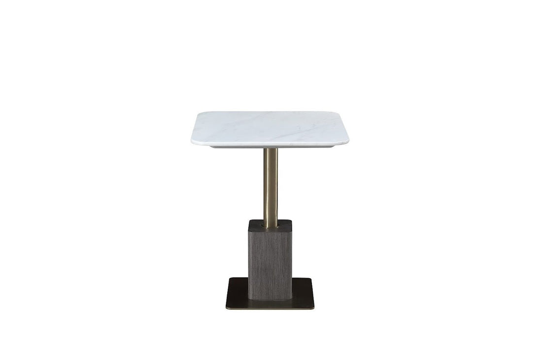 Mist Marble End Table