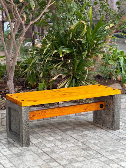 Misty Stone Bench