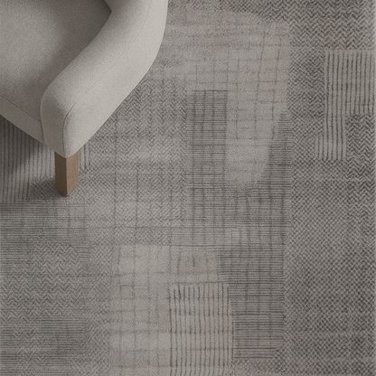 Modern brown Rug