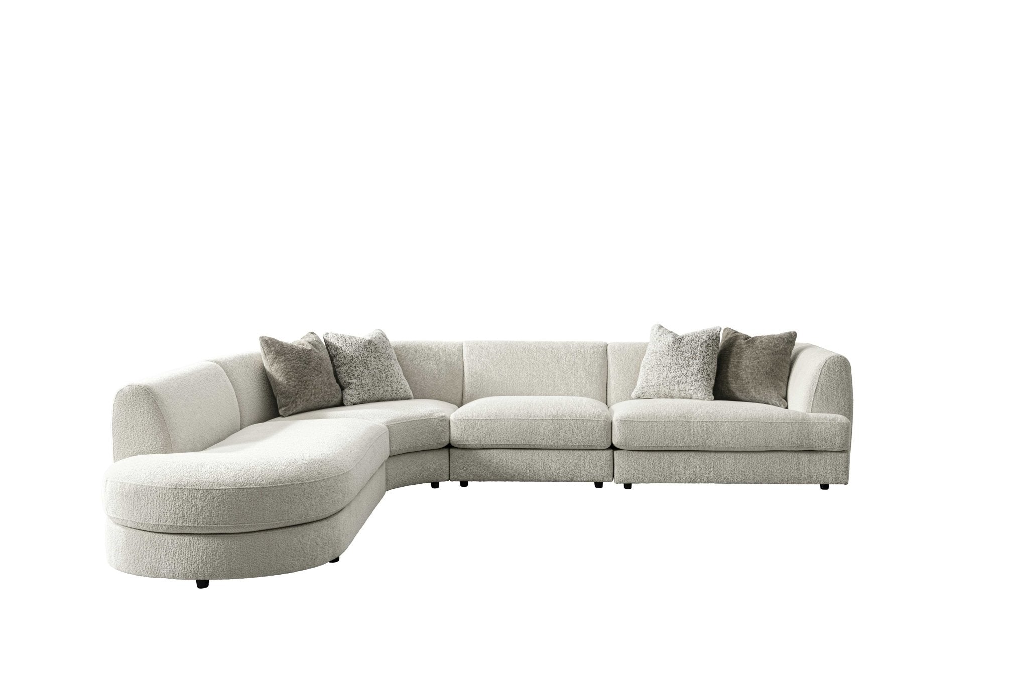 Monaco Beige Right Arm Seater