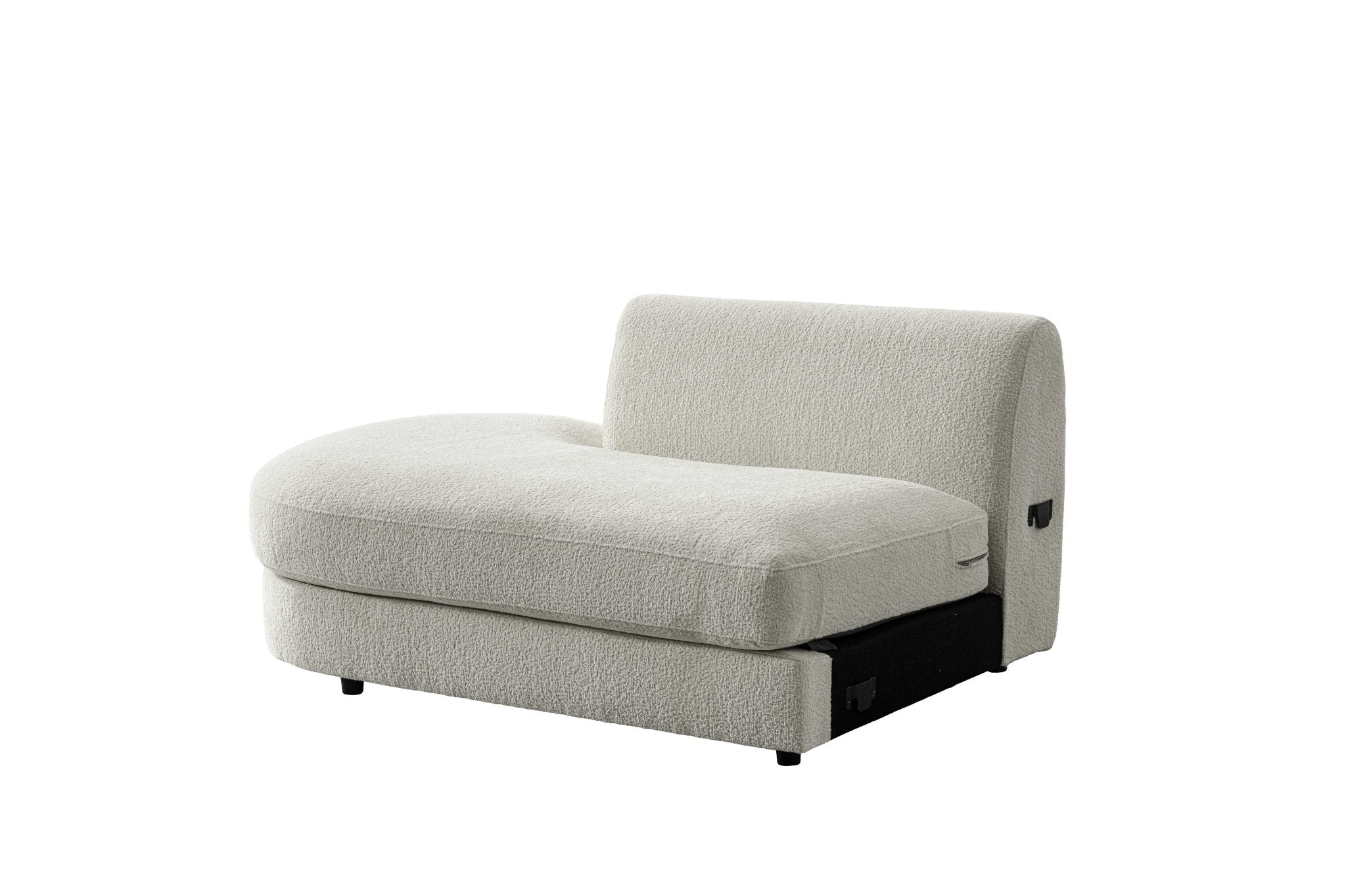 Monaco Beige Left Chaise