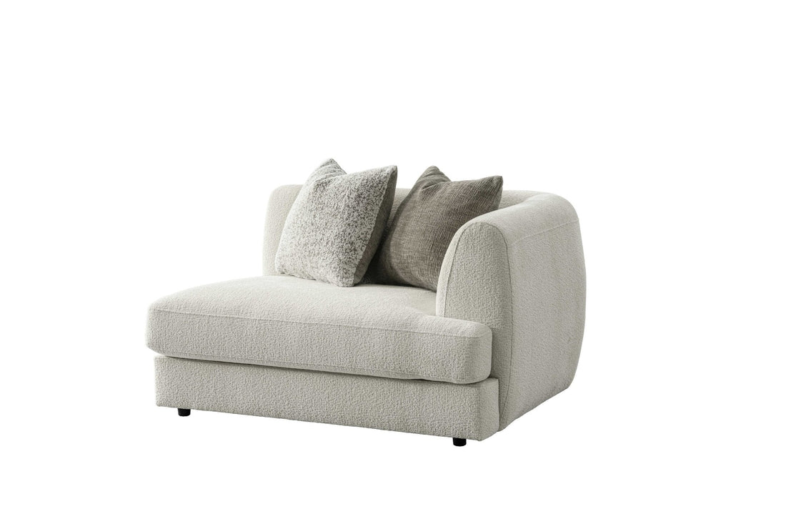 Monaco Beige Right Arm Seater