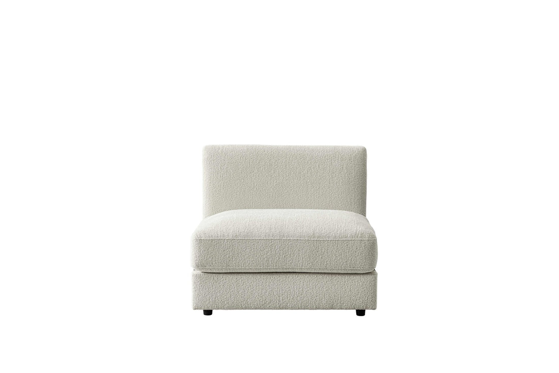 Monaco Beige Armless Chair