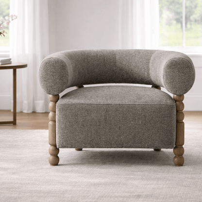 Monaco Grey Accent Chair