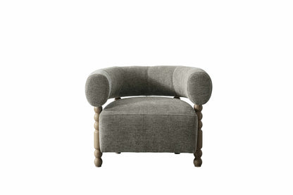 Monaco Grey Accent Chair
