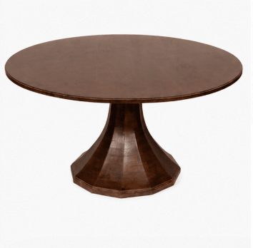 Monolith Mango Wood Round Dining table