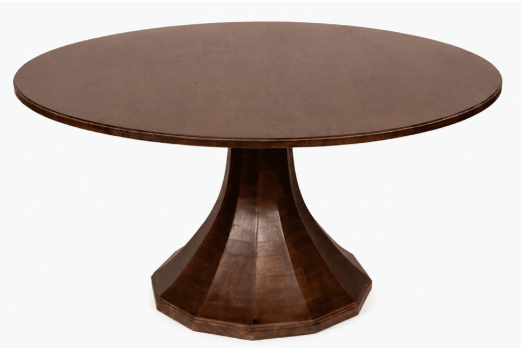 Monolith Mango Wood Round Dining table
