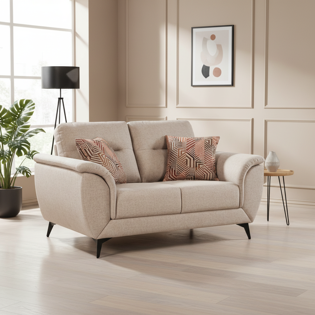 Monterey Magnificent Beige Loveseat