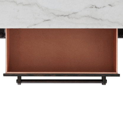 Monticello White Marble Buffet