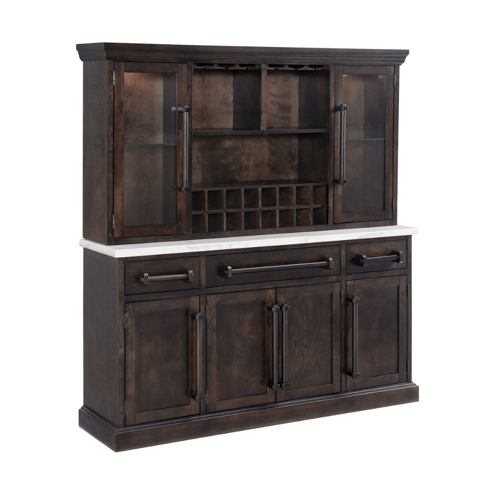 Monticello White Marble Buffet