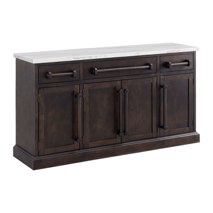 Monticello White Marble Buffet