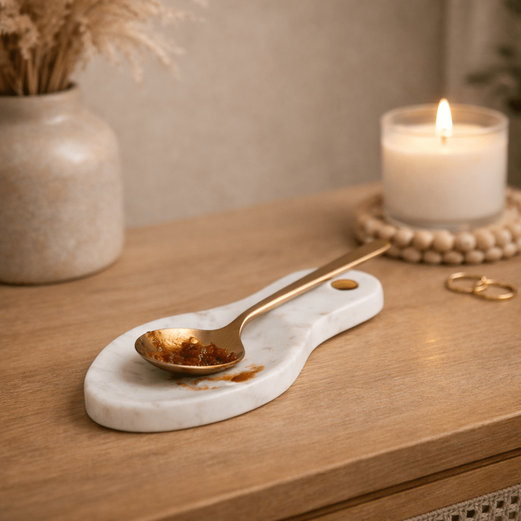 Moonshine Marble Tea Bag Rest