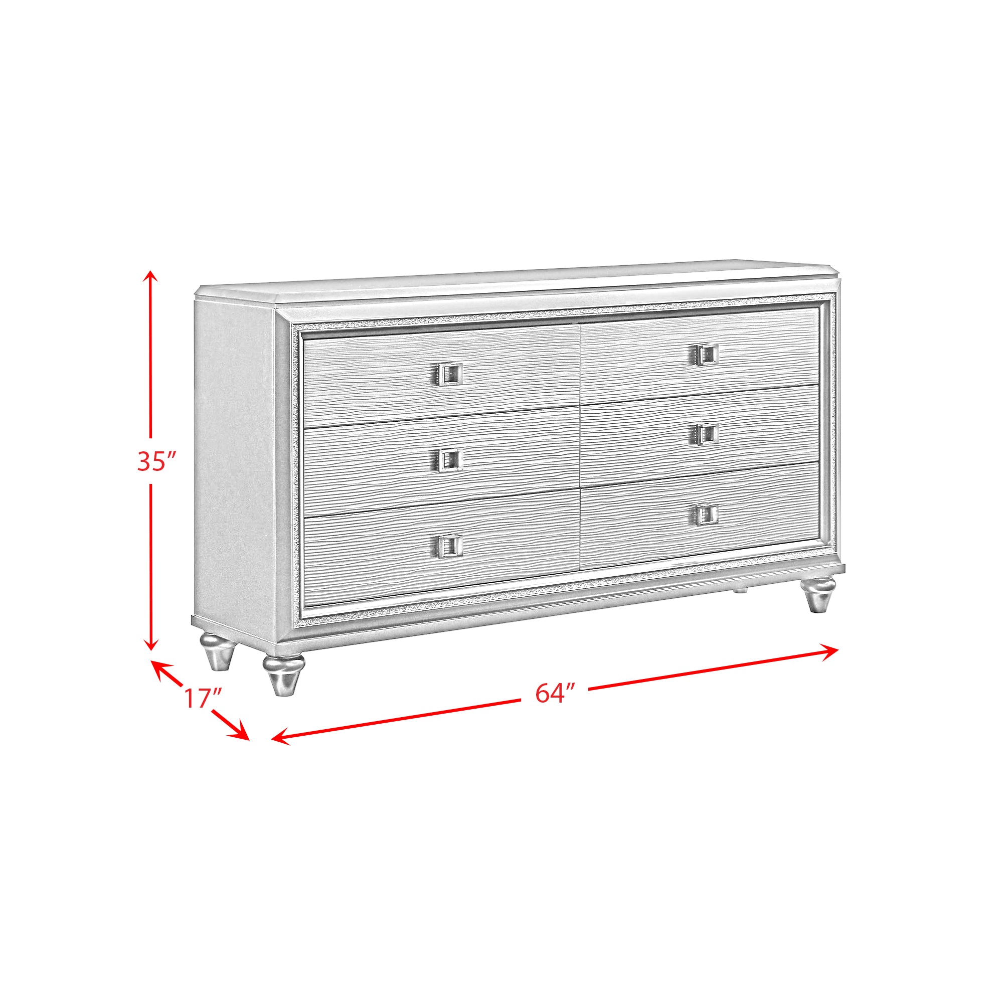 Moonstone Dresser Copper