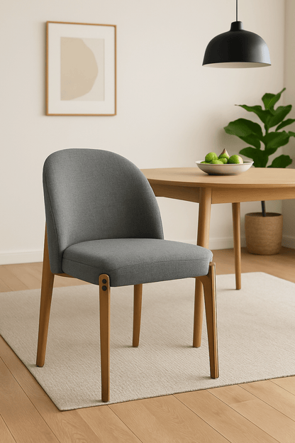 Morgans Dark Gray Dining Chair