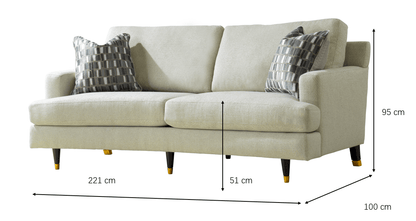Morocco 3 Seater Sofa