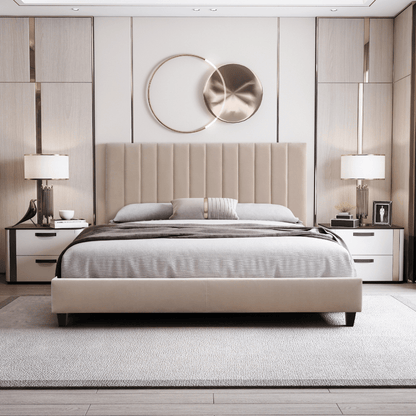 MR Beige Bed