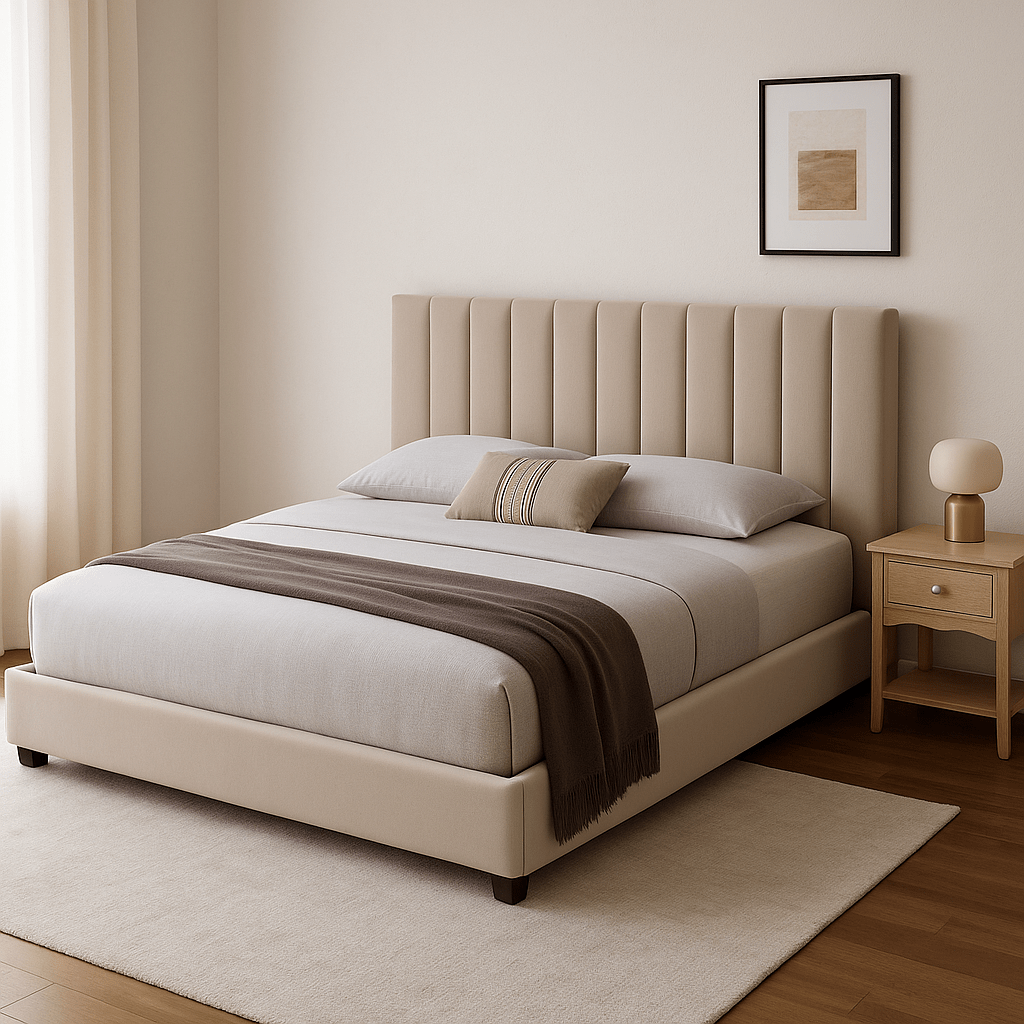 MR Beige Bed