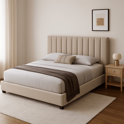 MR Beige Bed