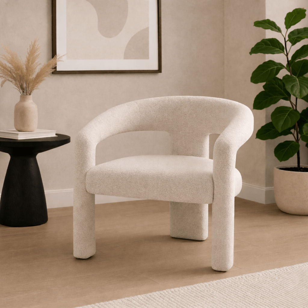 Muse Beige Grey Dining Chair