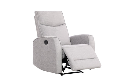 Nairobi Light Grey Manual Recliner