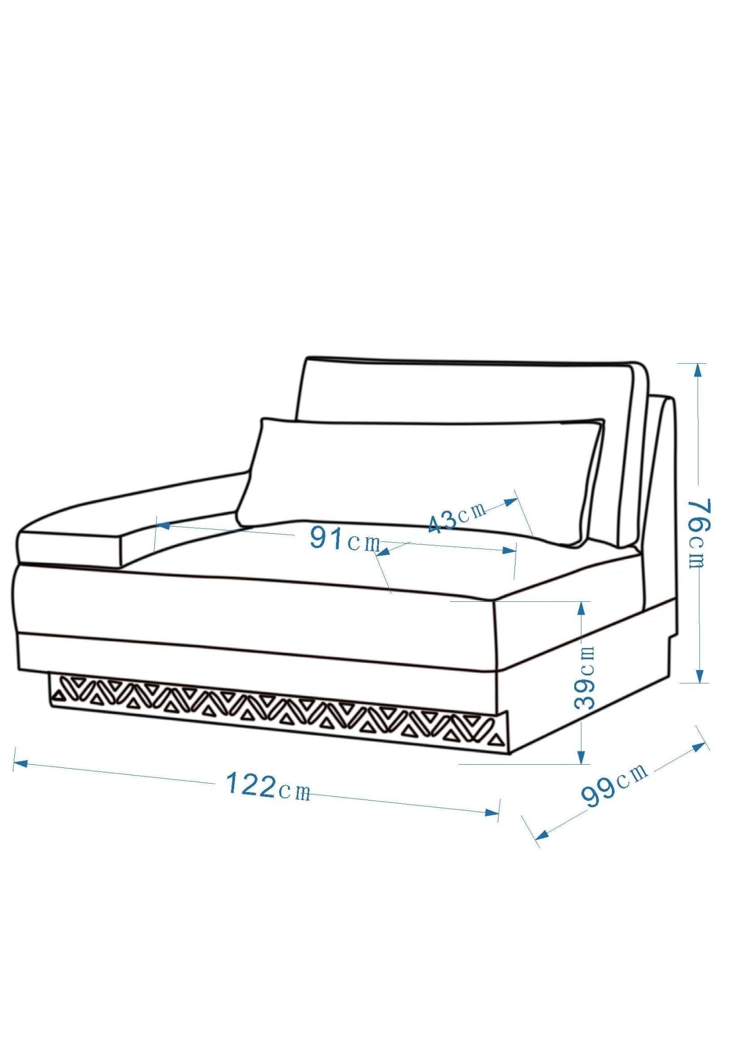 Najdi Majlis Modular Sectional Set