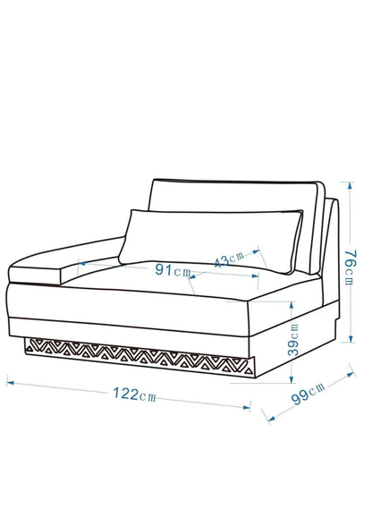 Najdi Majlis Modular Sectional Set
